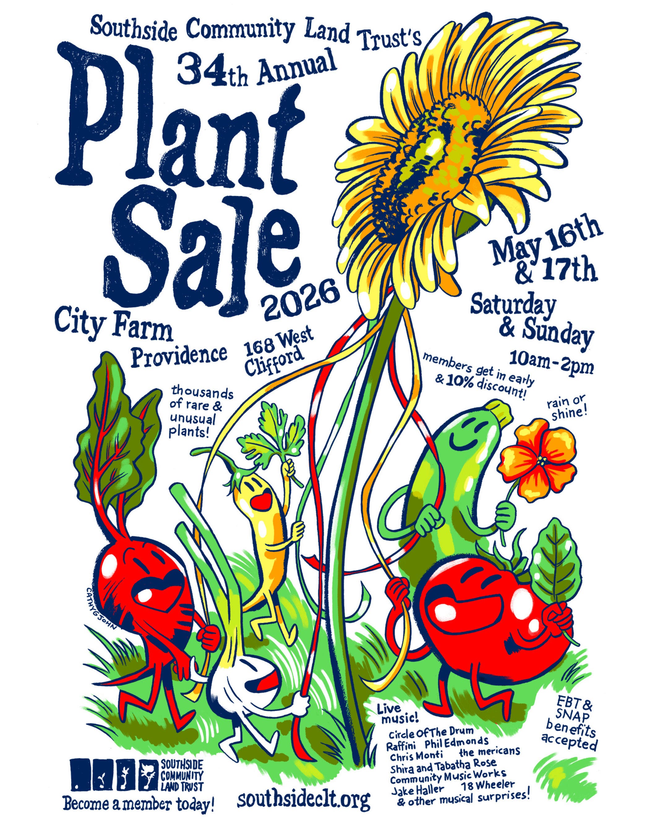 Southside Community Land Trust's 34th Annual Rare & Unusual Plant Sale