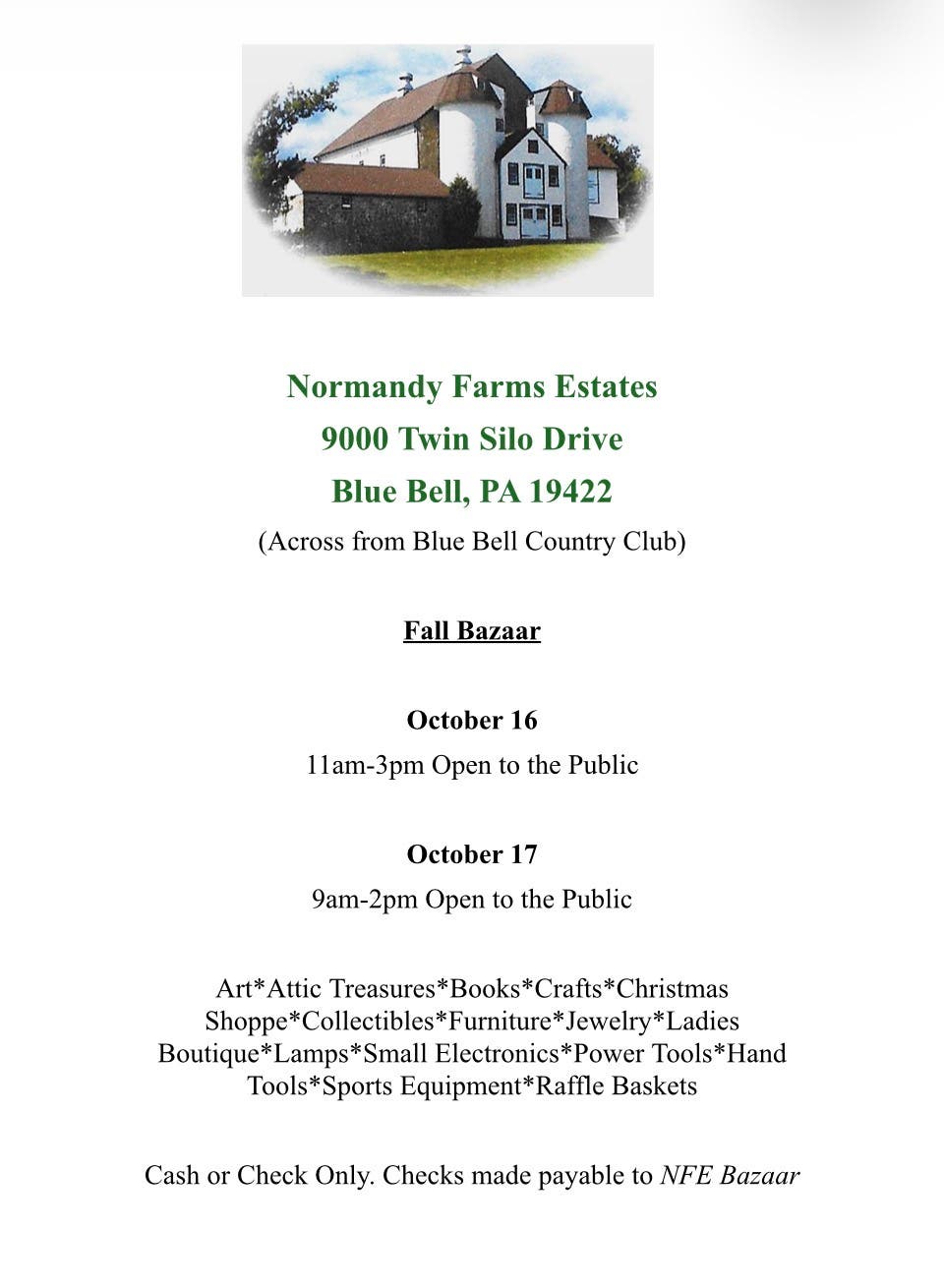 Fall Bazaar
