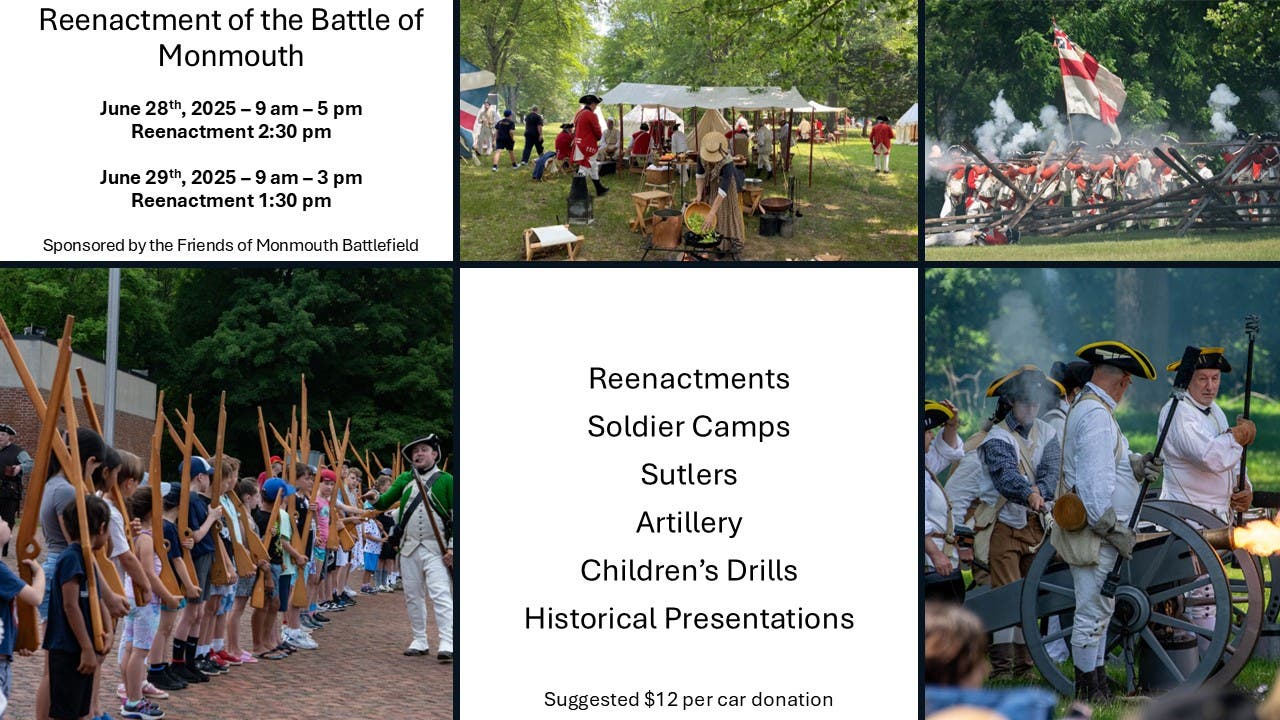 Annual Reenactment of the Battle of Monmouth 