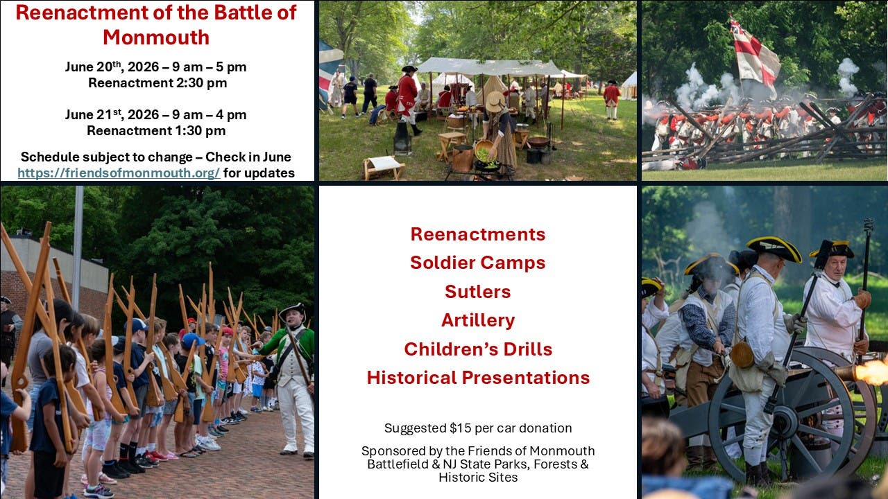 Annual Reenactment of the Battle of Monmouth 