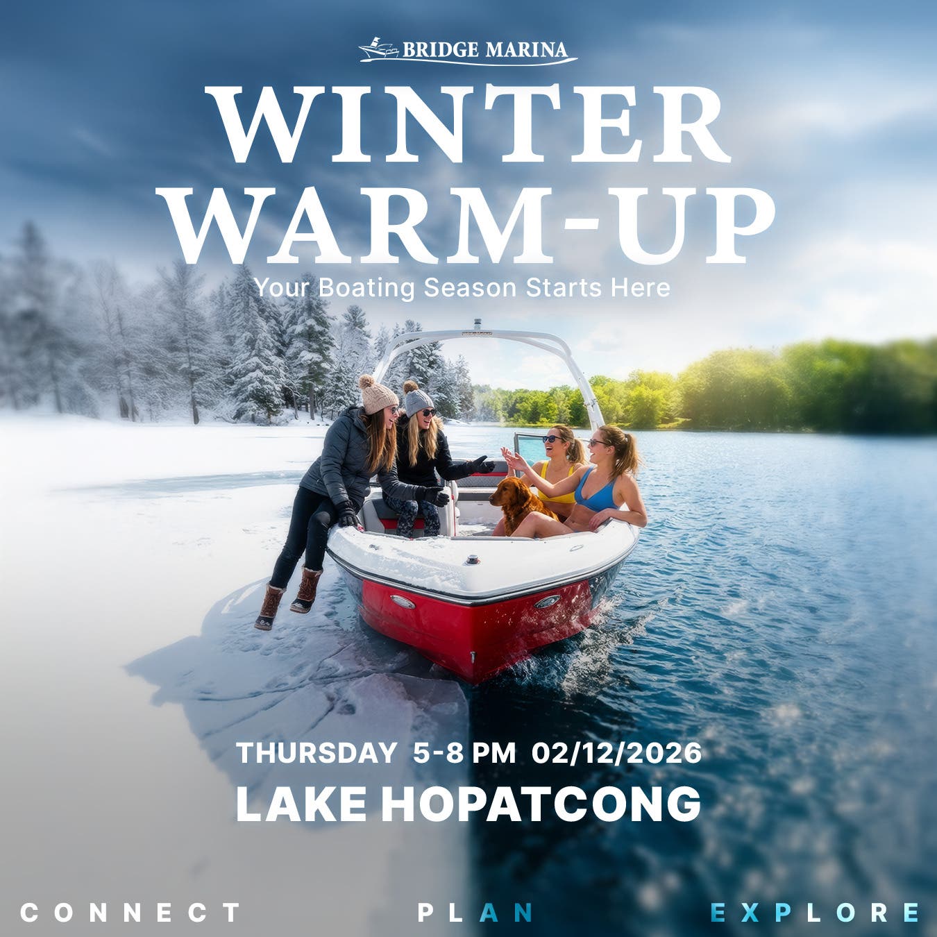  Bridge Marina Winter Warm-Up on Lake Hopatcong