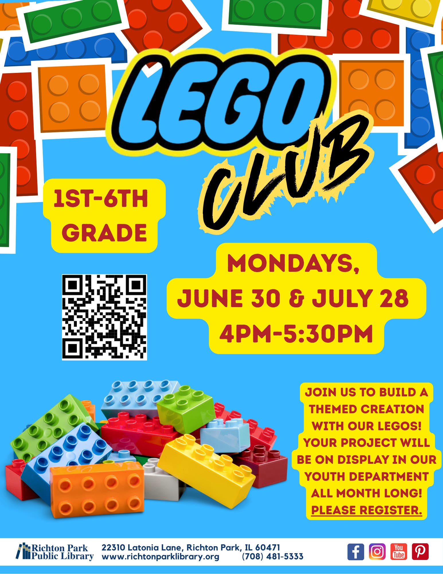 LEGO Club (Gr. 1-6)