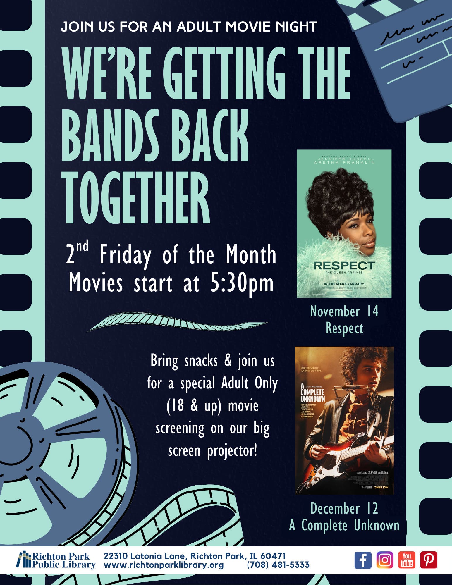 We're Getting the Band Back Together Movie Night: Respect