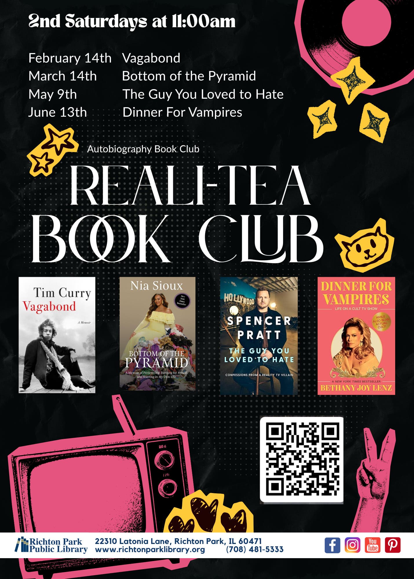 Reali-TEA Book Club: Dinner for Vampires by Bethany Joy Lenz