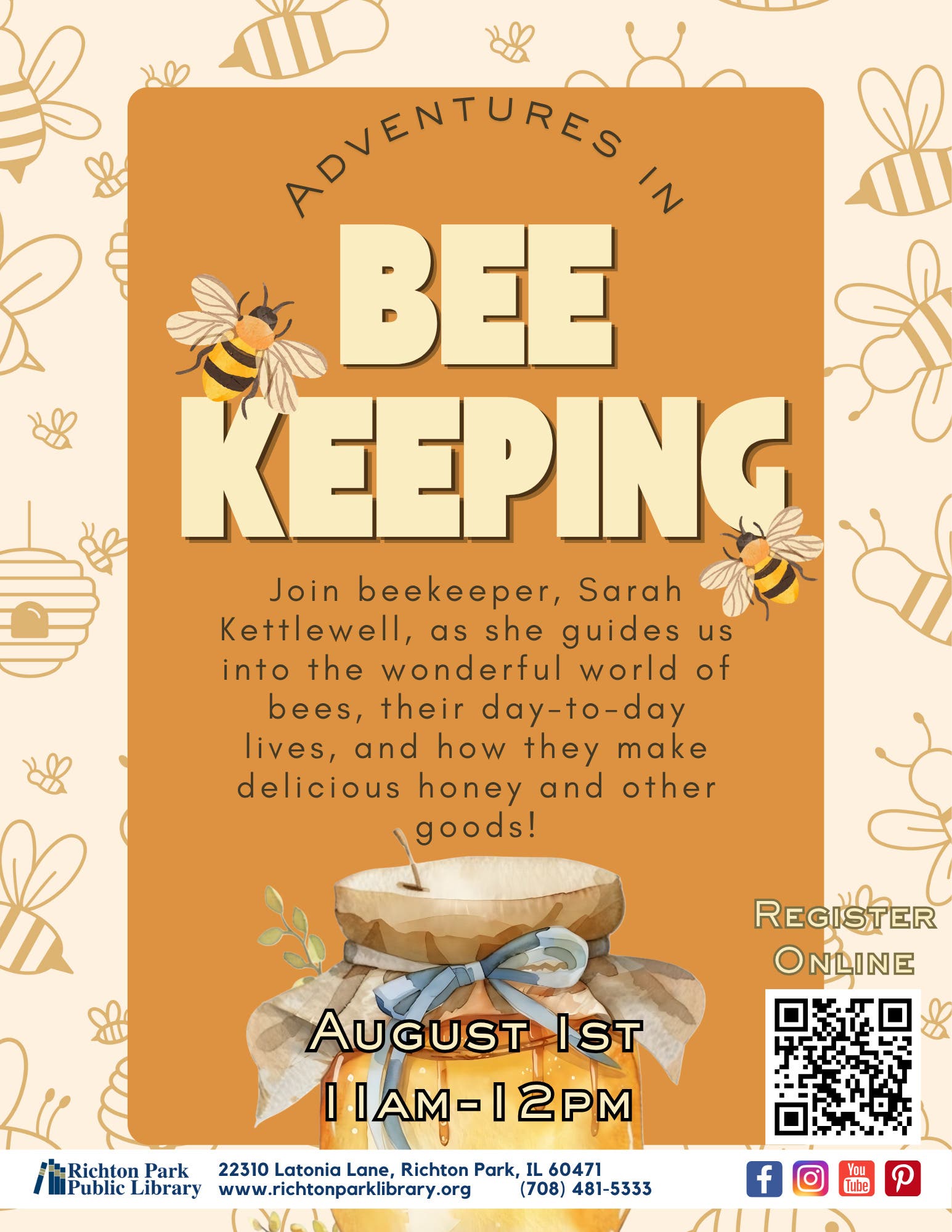 Adventures in Beekeeping (Registration Required)