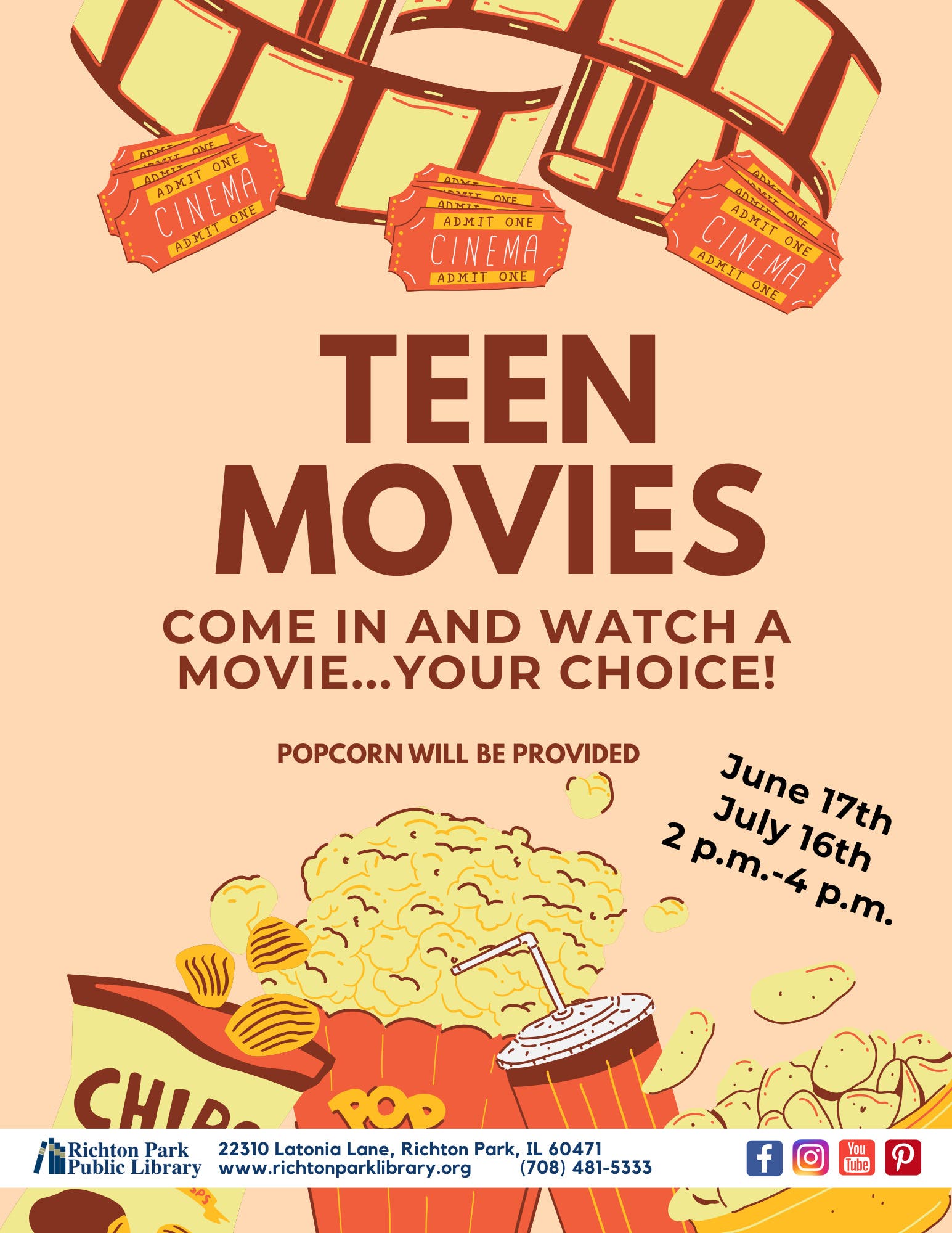 Teen Movies (Gr. 7-12)