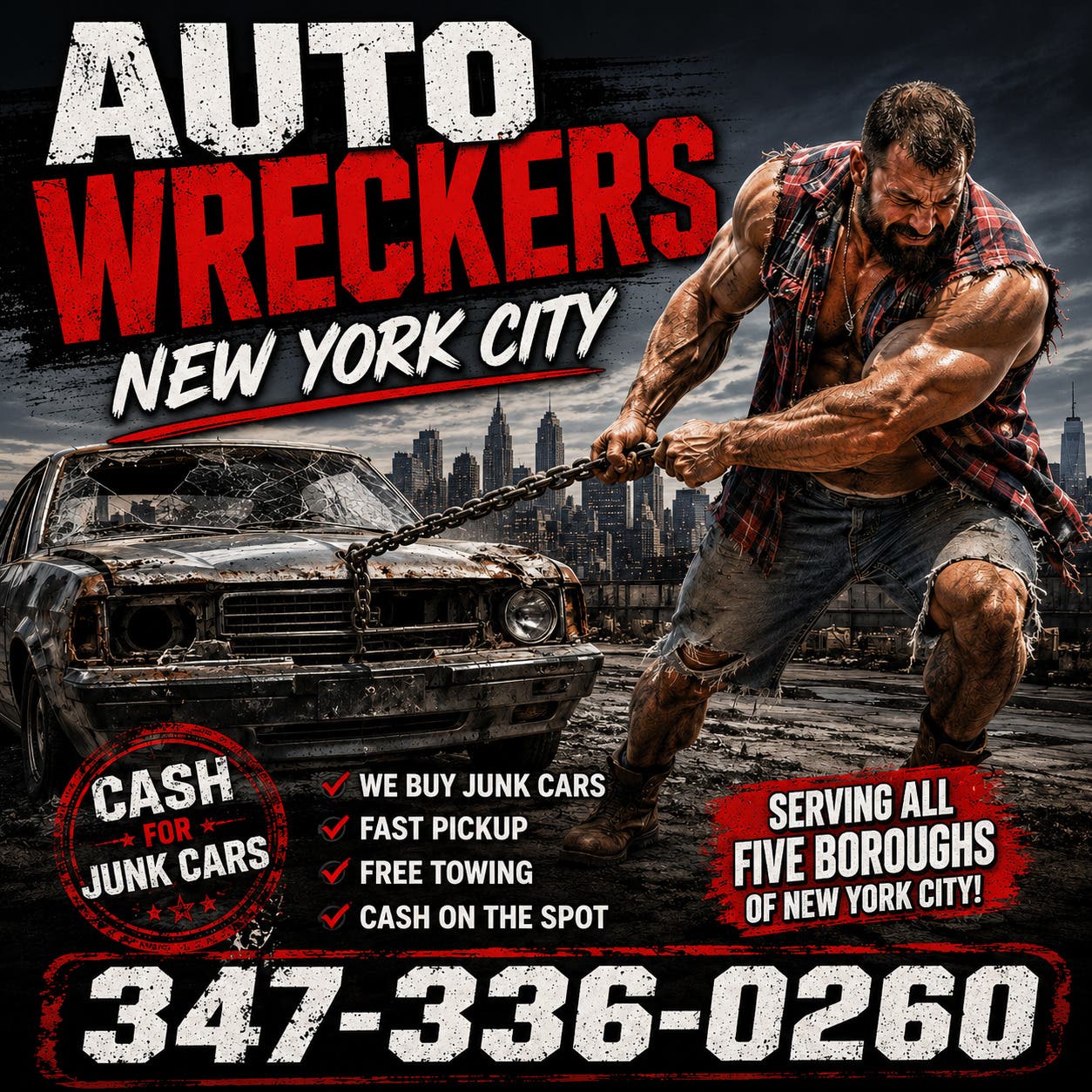 Brooklyn Junk Car Removal & Cash Buyers