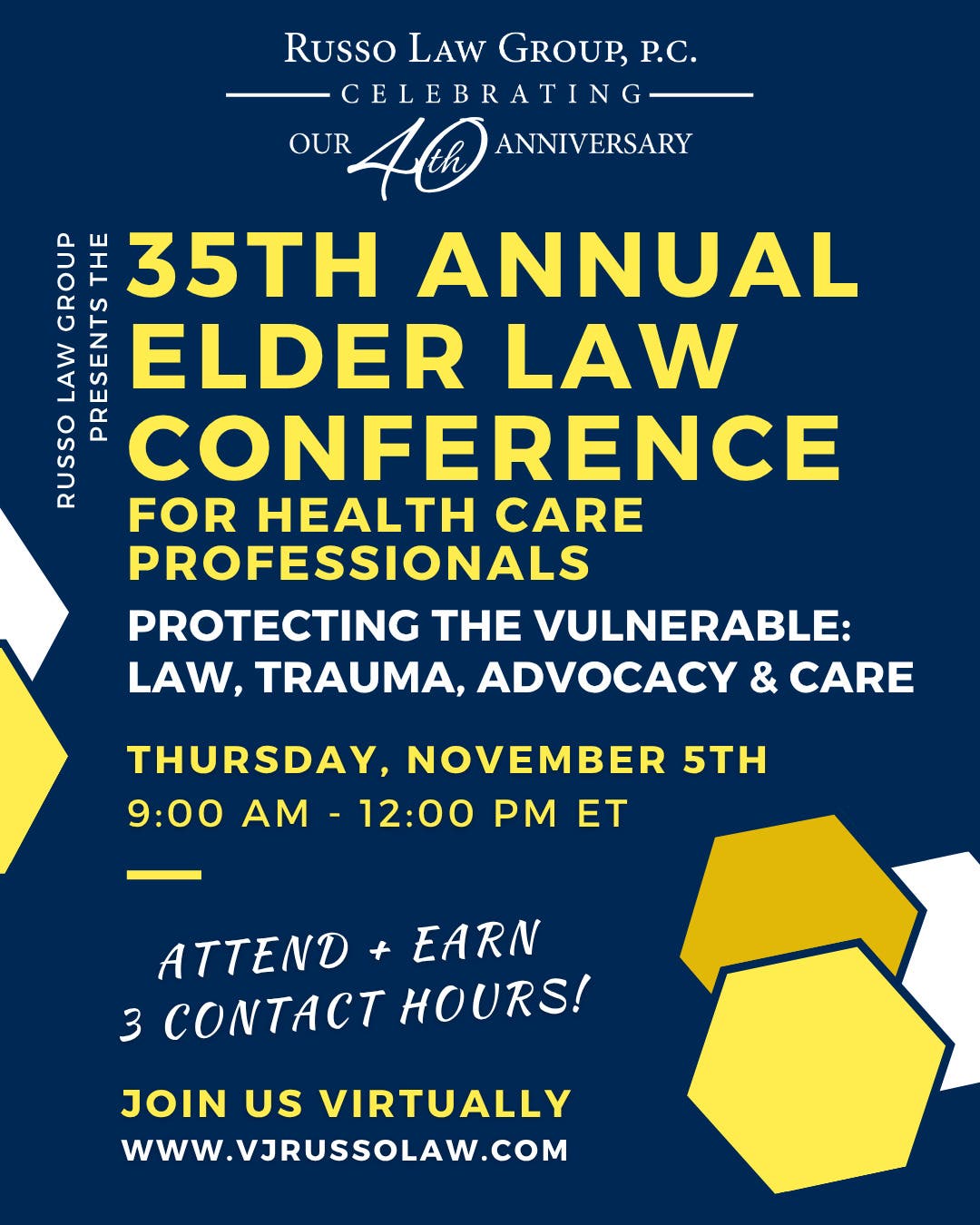 35th Annual Elder Law Conference for Health Care Professionals