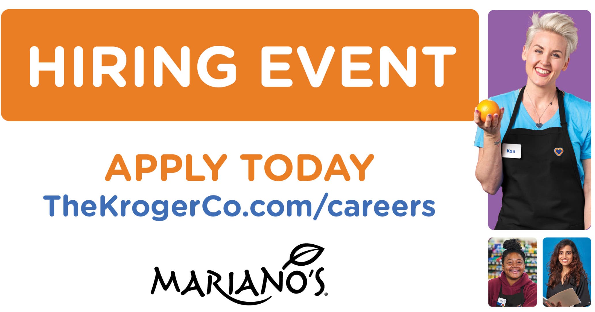 Mariano's Presents: February Job Hiring Extravaganza (ALL LOCATIONS)