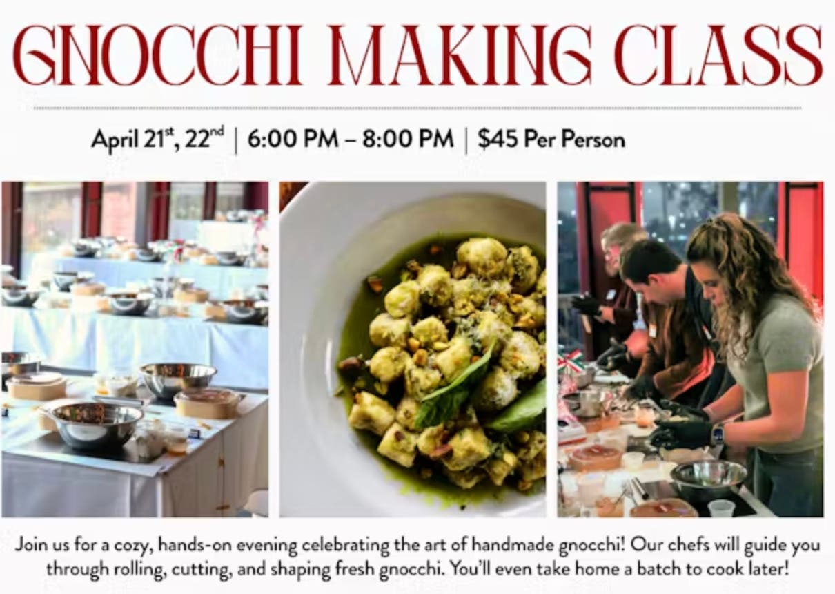 Gnocchi Making Event at Labriola Oak Brook