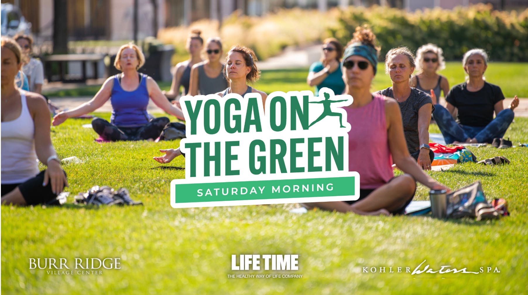 Yoga on the Green at Burr Ridge Village Center