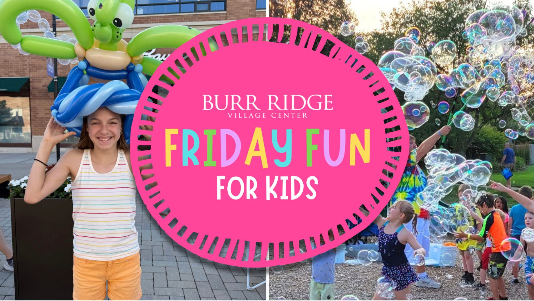 Friday Fun for Kids: Balloon Twisting at Burr Ridge Village Center