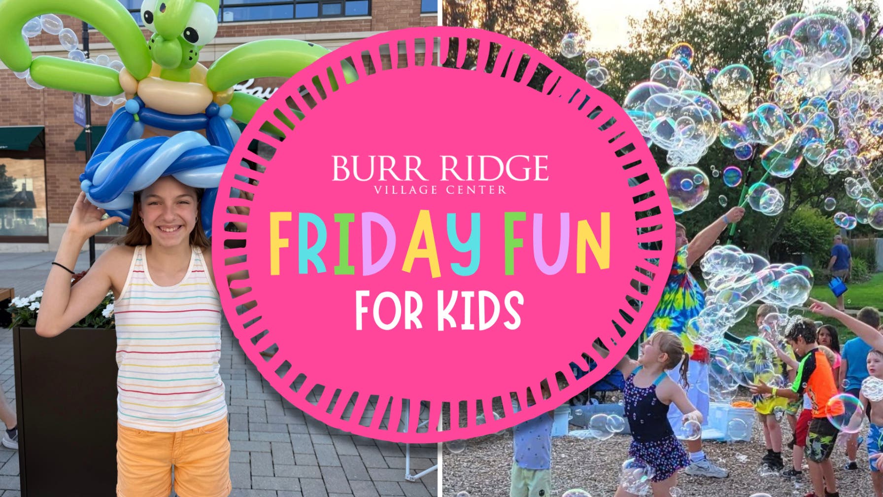 Friday Fun for Kids: Balloon Twisting at Burr Ridge Village Center