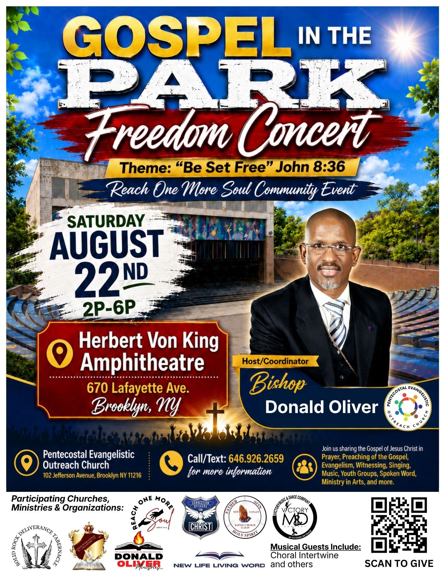 Free Community Gospel Concert in Brooklyn