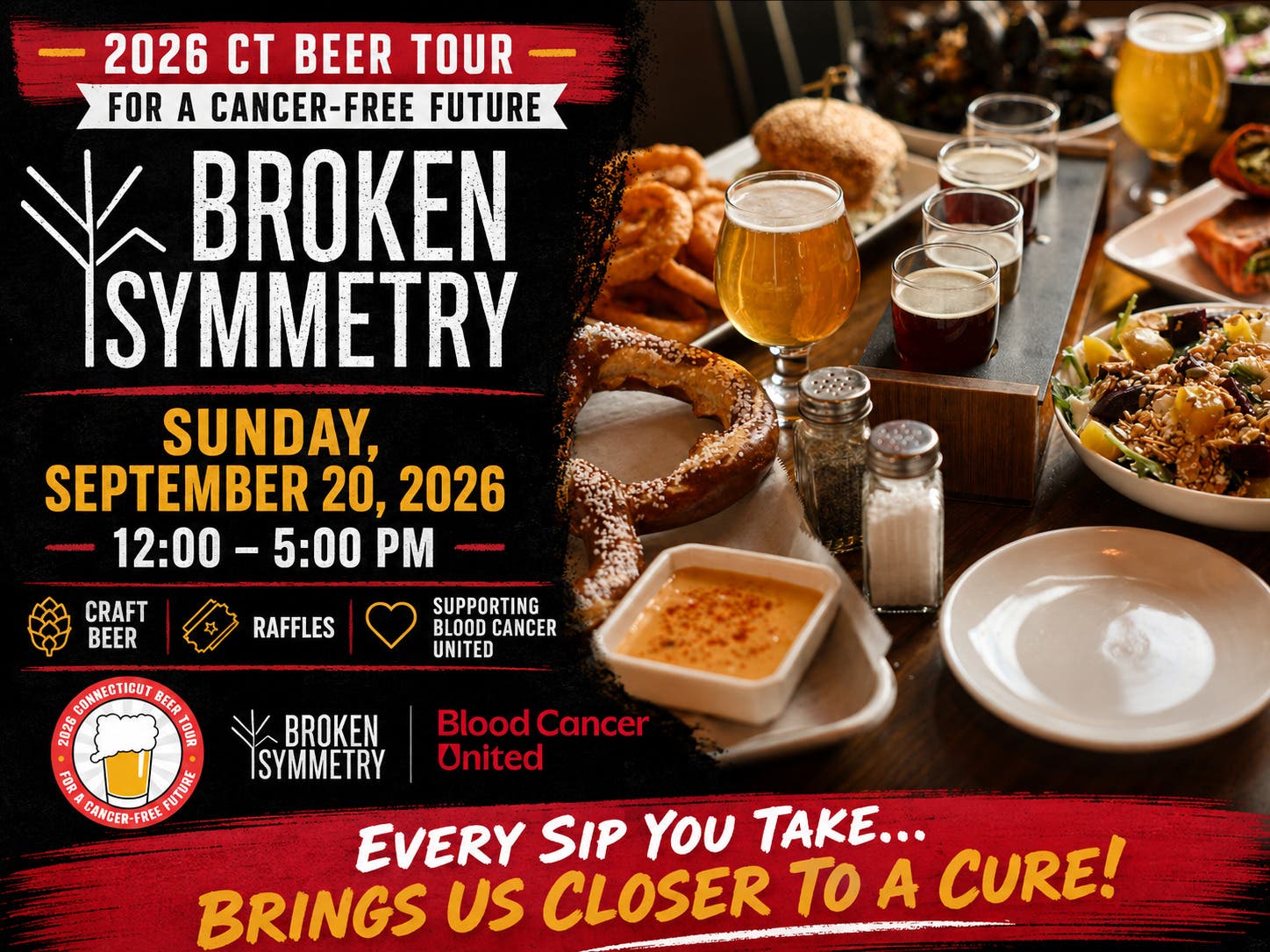 2026 CT Beer Tour for a Cancer-Free Future at Broken Symmetry