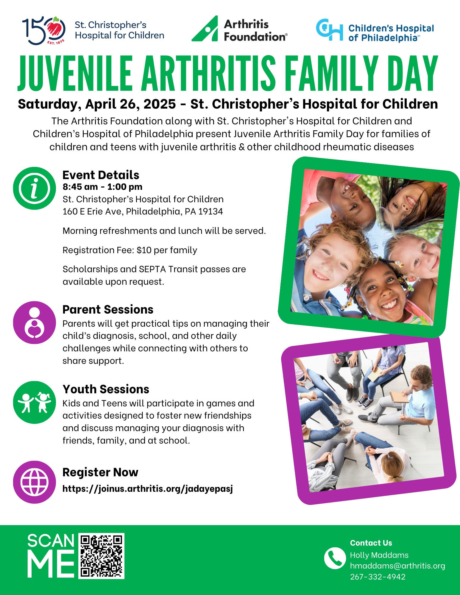 Juvenile Arthritis Family Day