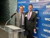 Tim Haverkamp with WGU and Michael Shulman, Colorado Community College System, and WGU Elevate Award recipient