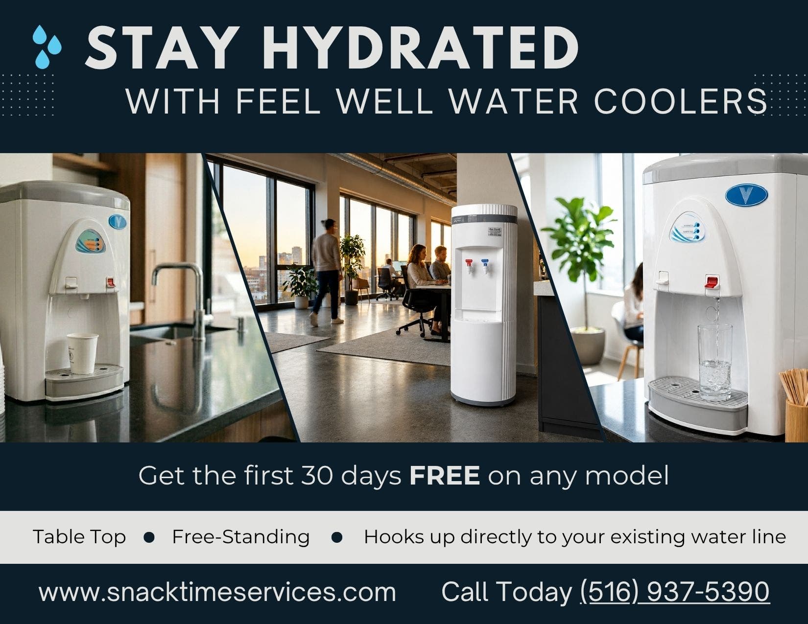 Is your team running low on energy? Proper hydration is key to productivity!