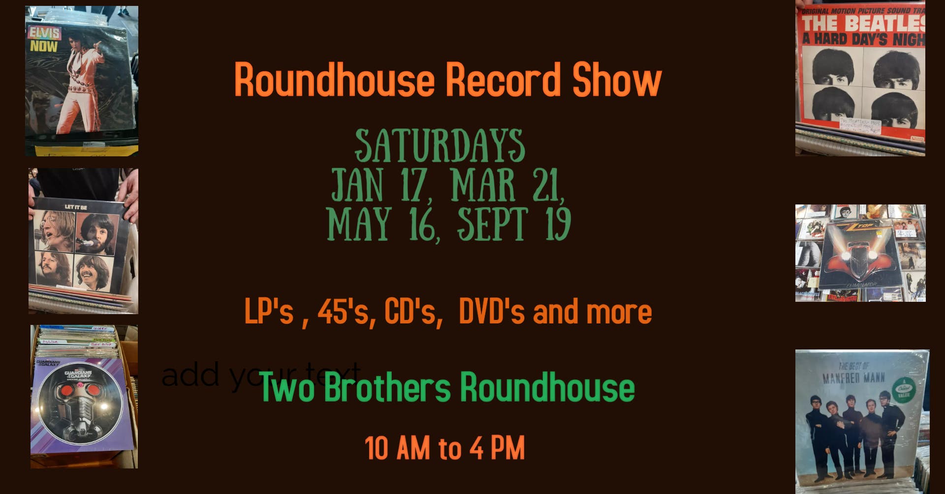 Roundhouse Record Show