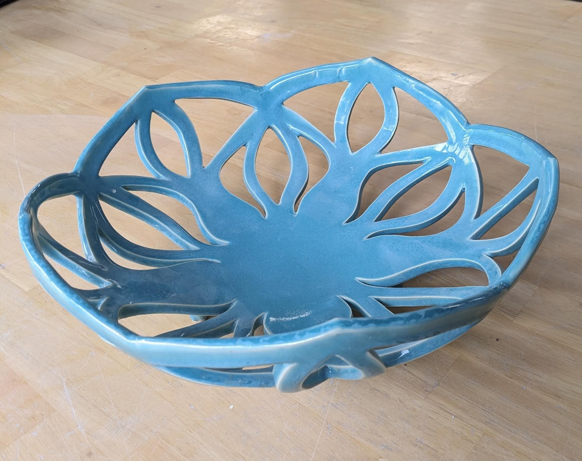 Coastal Mudworks Handbuilt Fruit Bowl