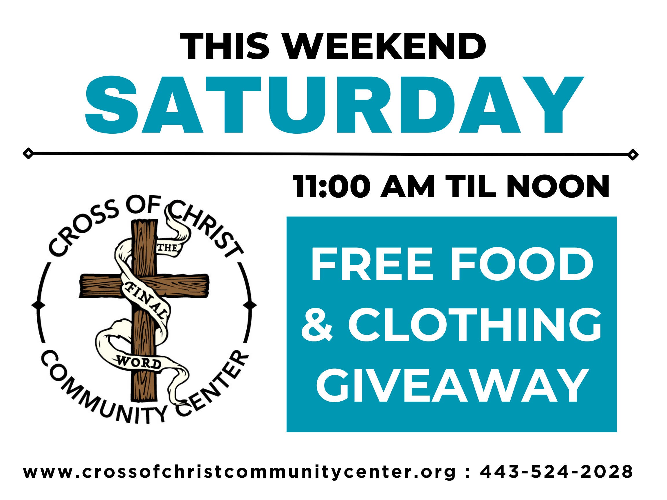 Free Food & Clothing Giveaway