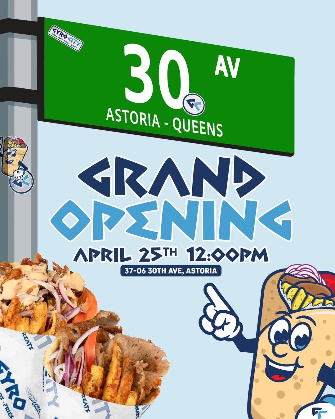 Grand Opening: Gyro City Astoria
