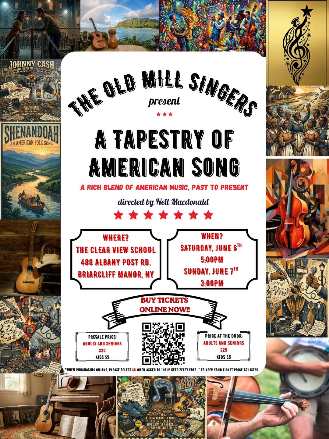 Old Mill Singers Spring Concerts:  A Tapestry of American Song