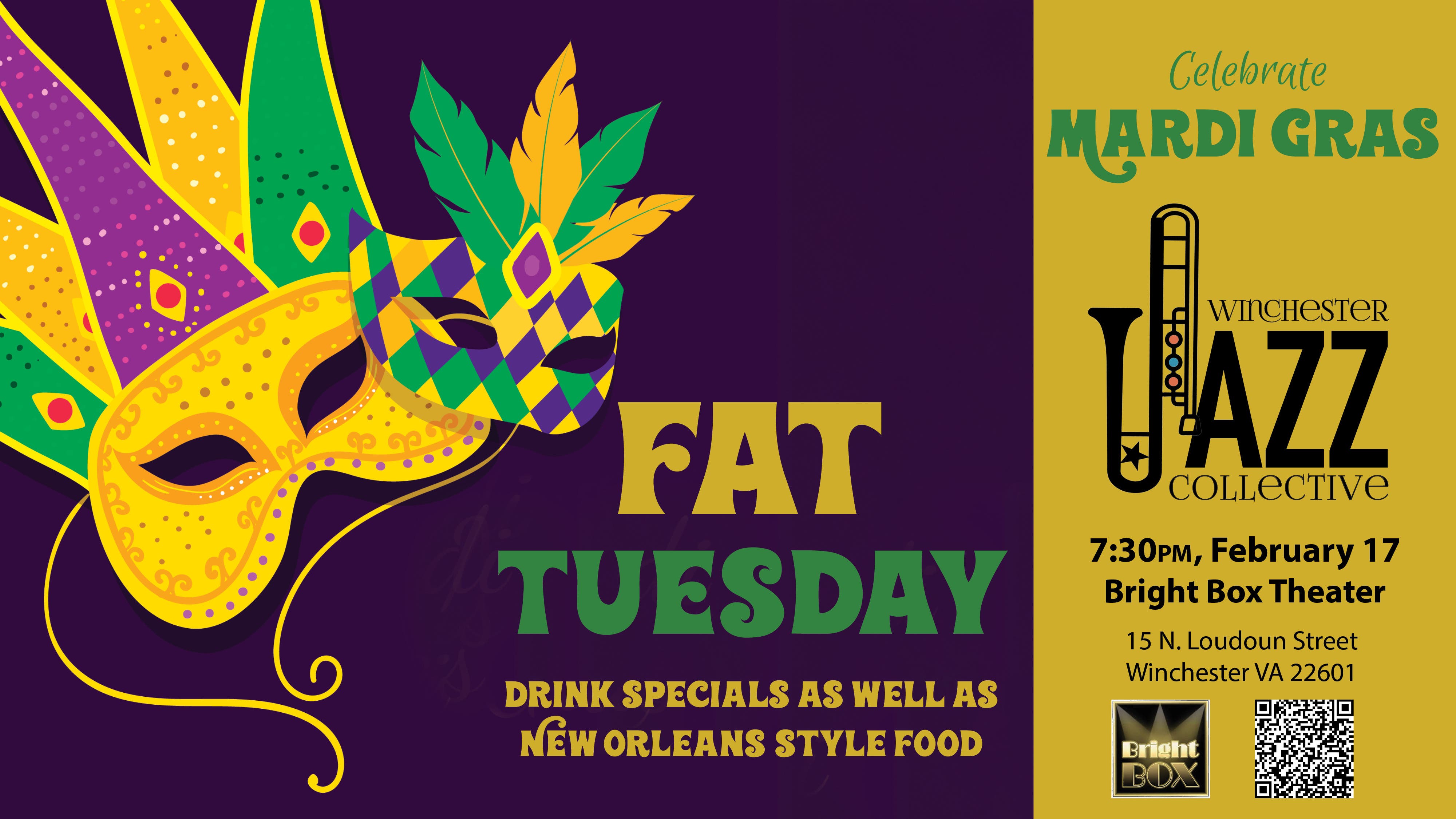 Mardi Gras at the Bright Box