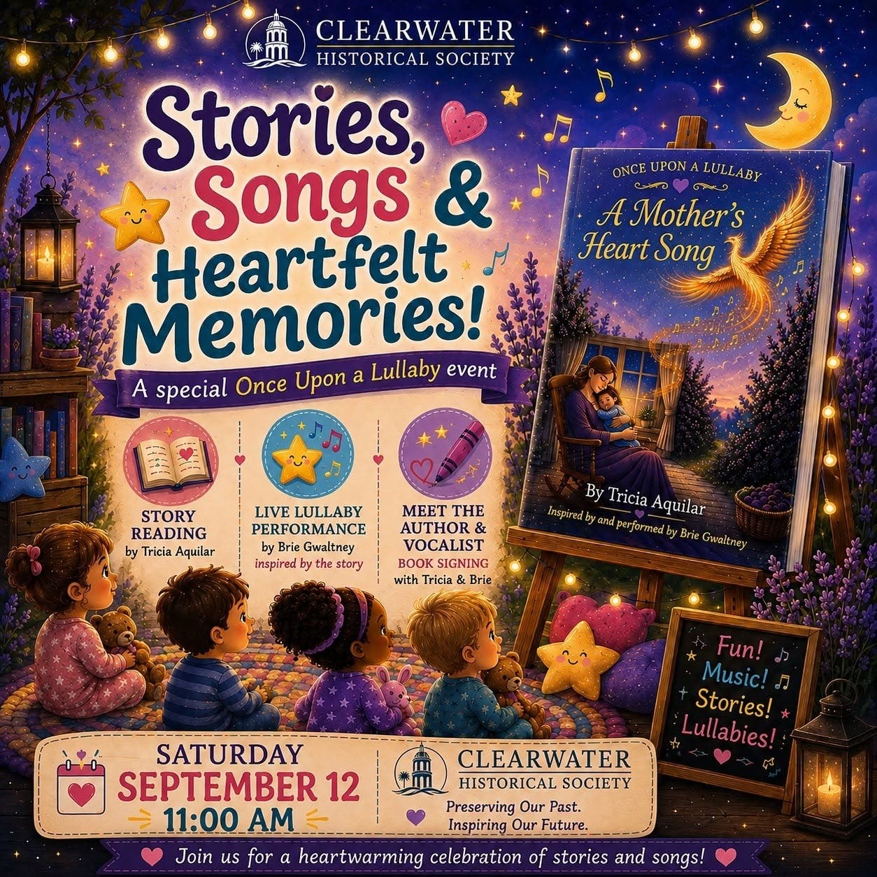 Story & Song Event Once Upon a Lullaby 