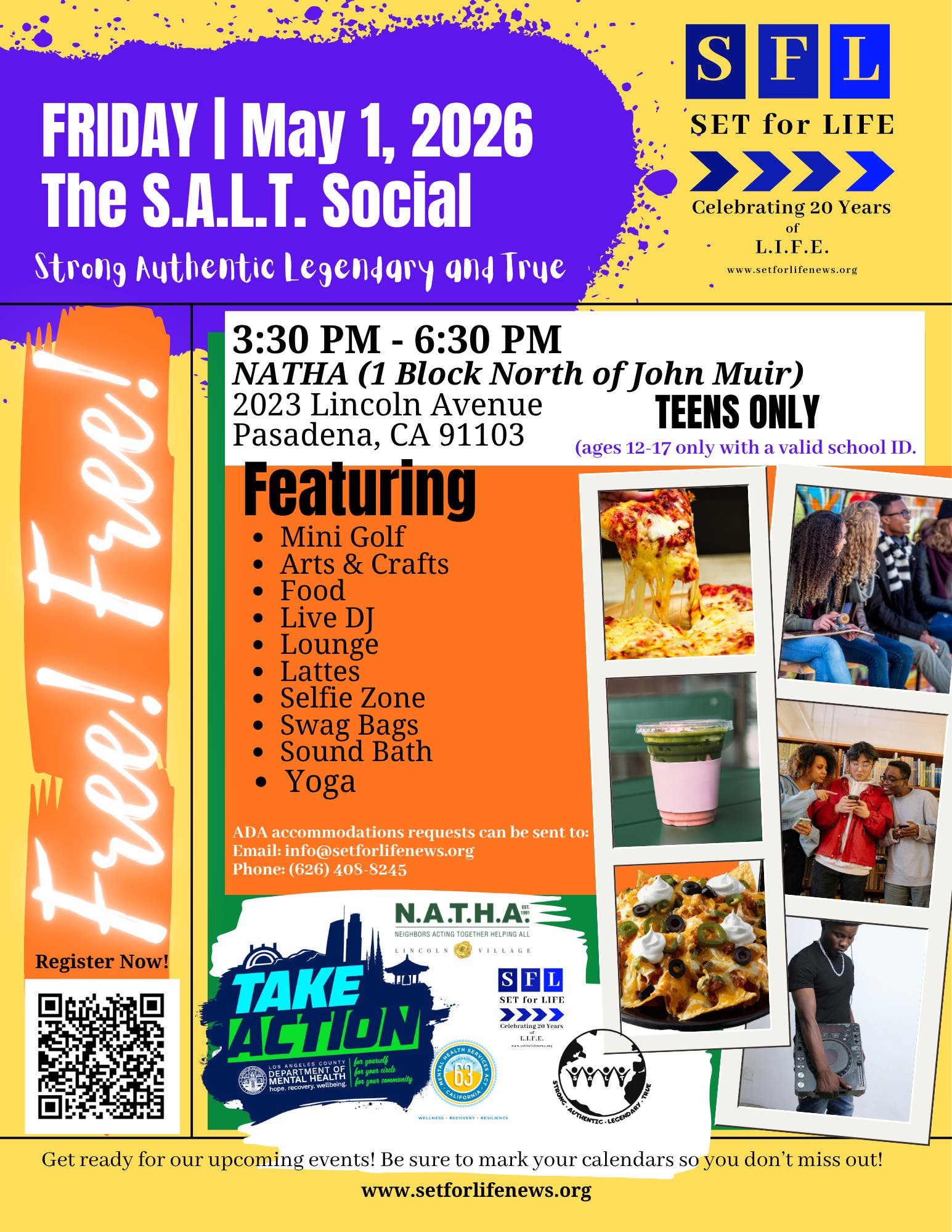 SALT Social for Teens