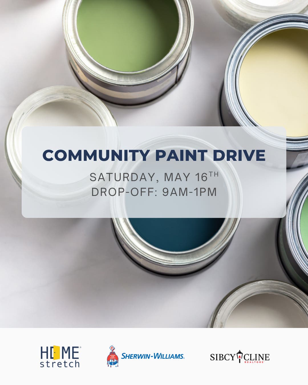 HOMEstretch and Sherwin-Williams to Host Paint Recycling Event in Cincinnati on May 16