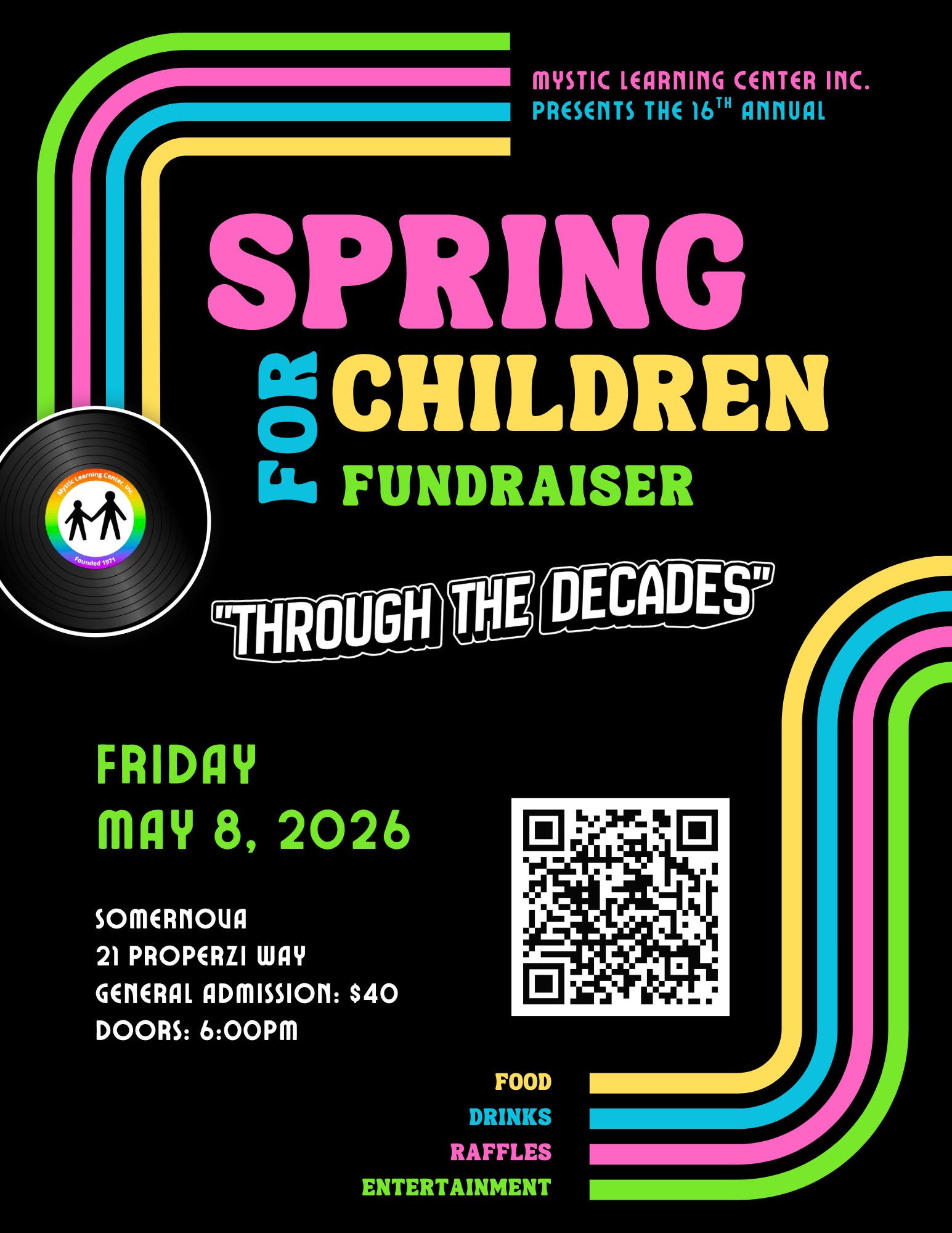 Mystic Learning Center's 16th Annual Spring for Children Fundraiser