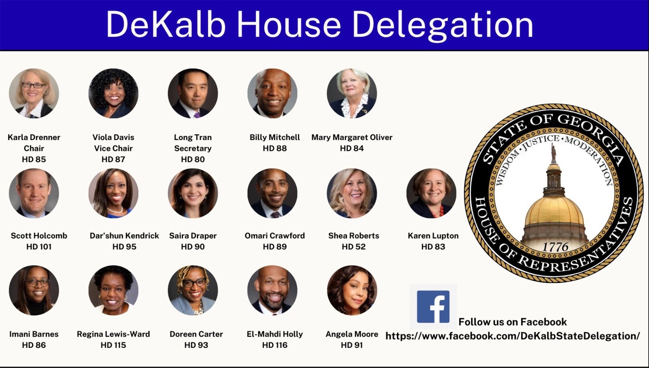 DeKalb County House Legislative Delegation to Hold Meetings with DeKalb Board of Education