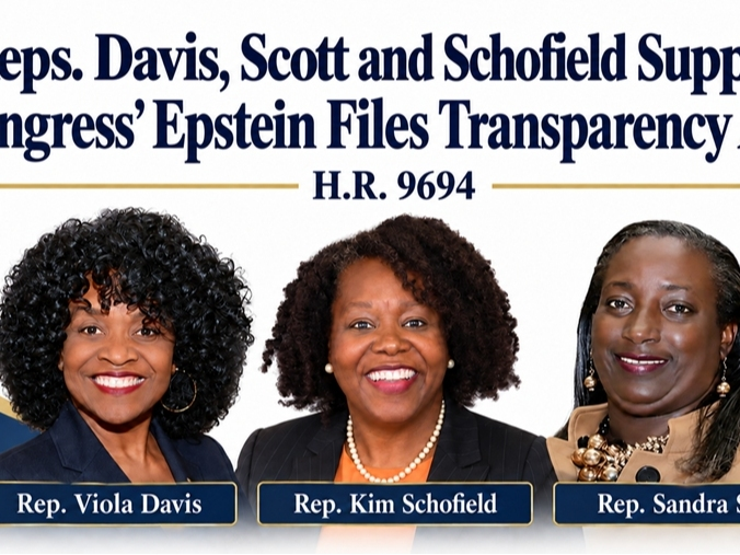 Reps. Davis, Scott and Schofield Support Congress’ Epstein Files Transparency Act II