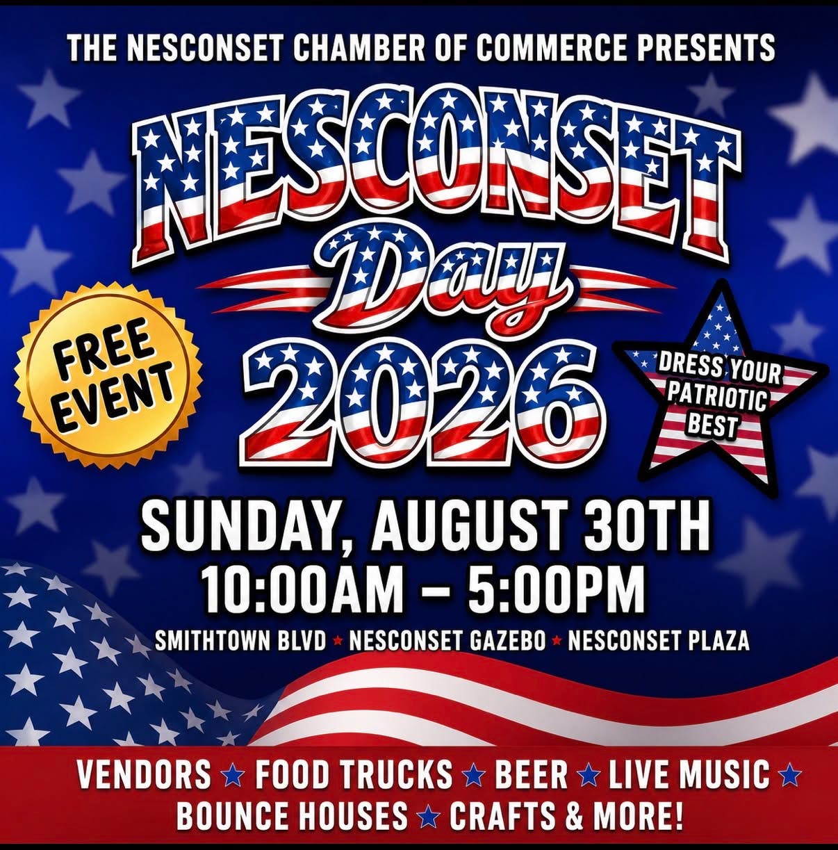 Nesconset Day Street Fair 2026 