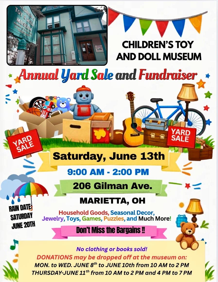 Annual Yard Sale/Fundraiser 
