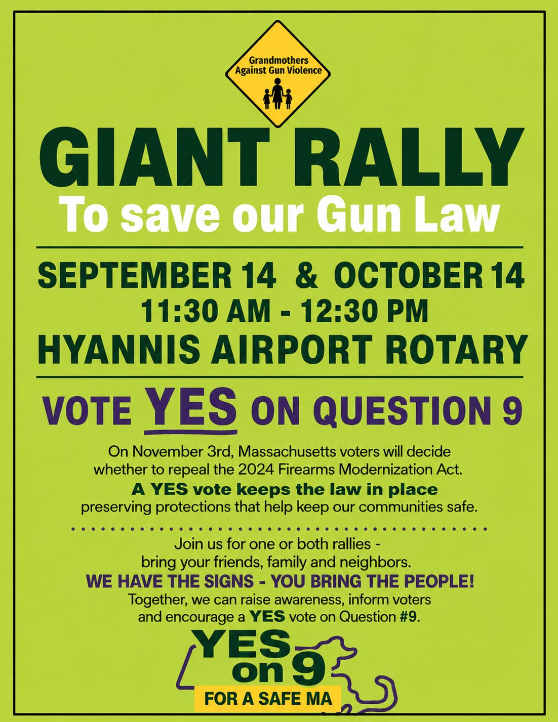 Giant Rally to Keep our Gun Law