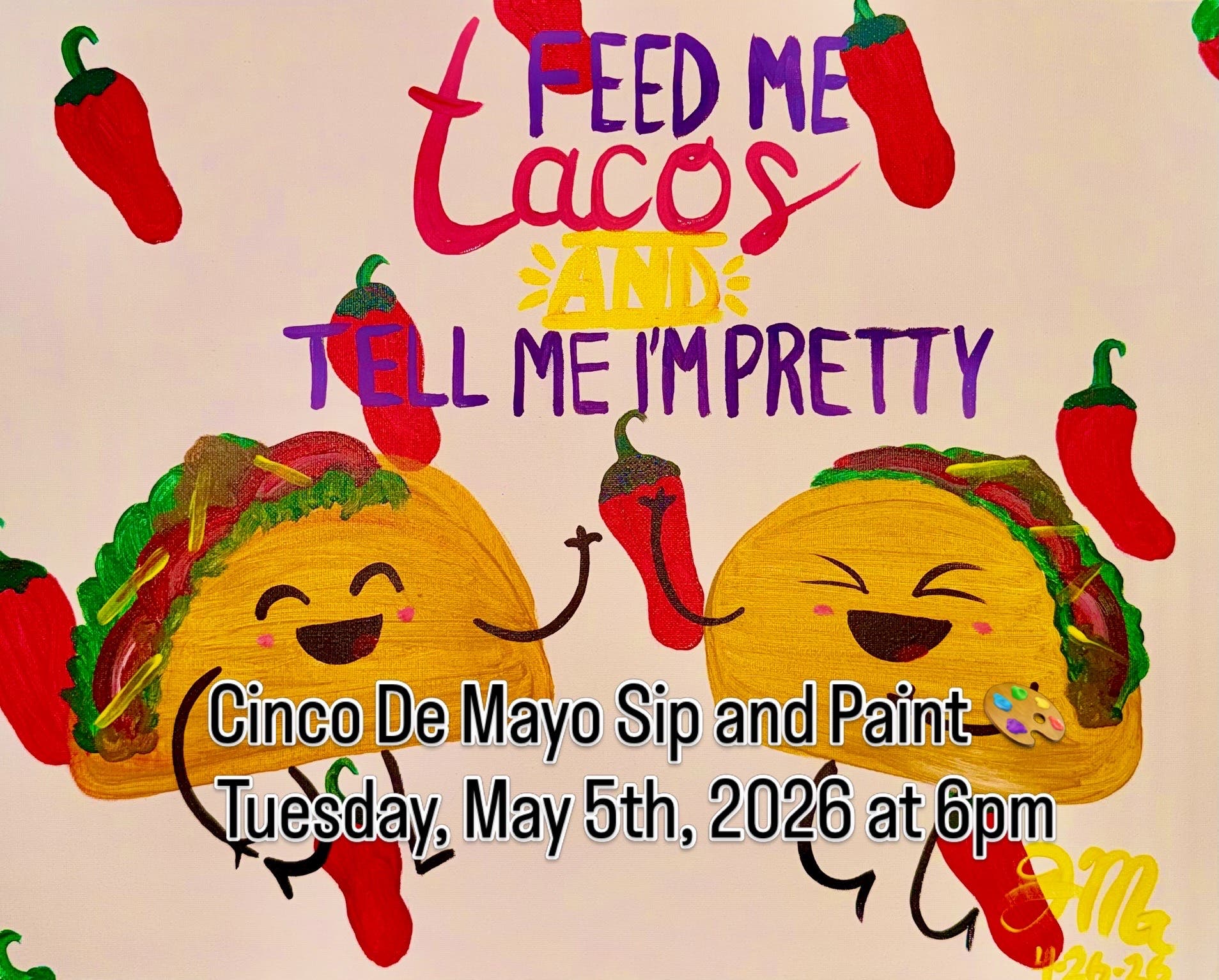 Cinco De Mayo Sip and Paint 🎨 