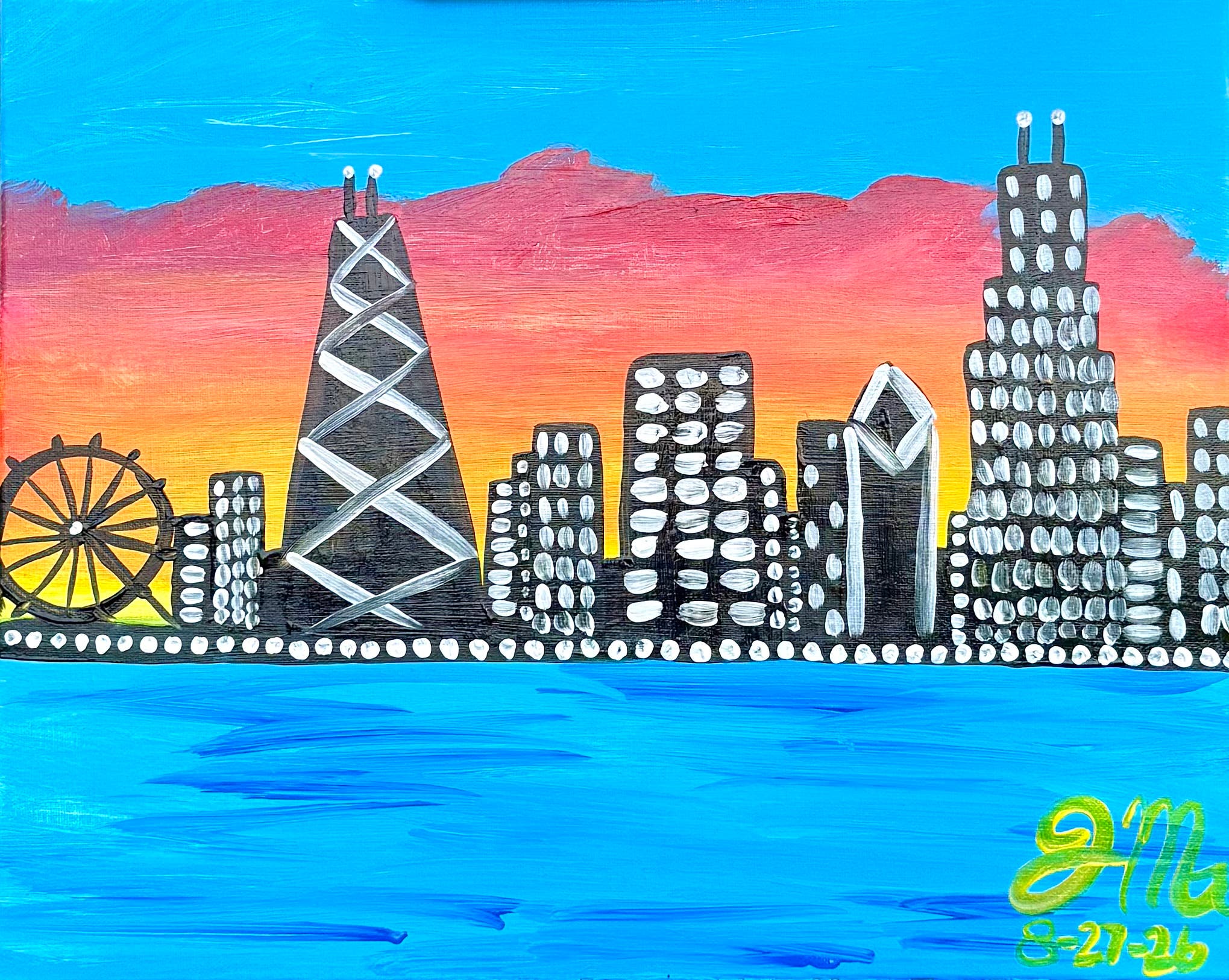 Cityscape Sip and Paint 🫟