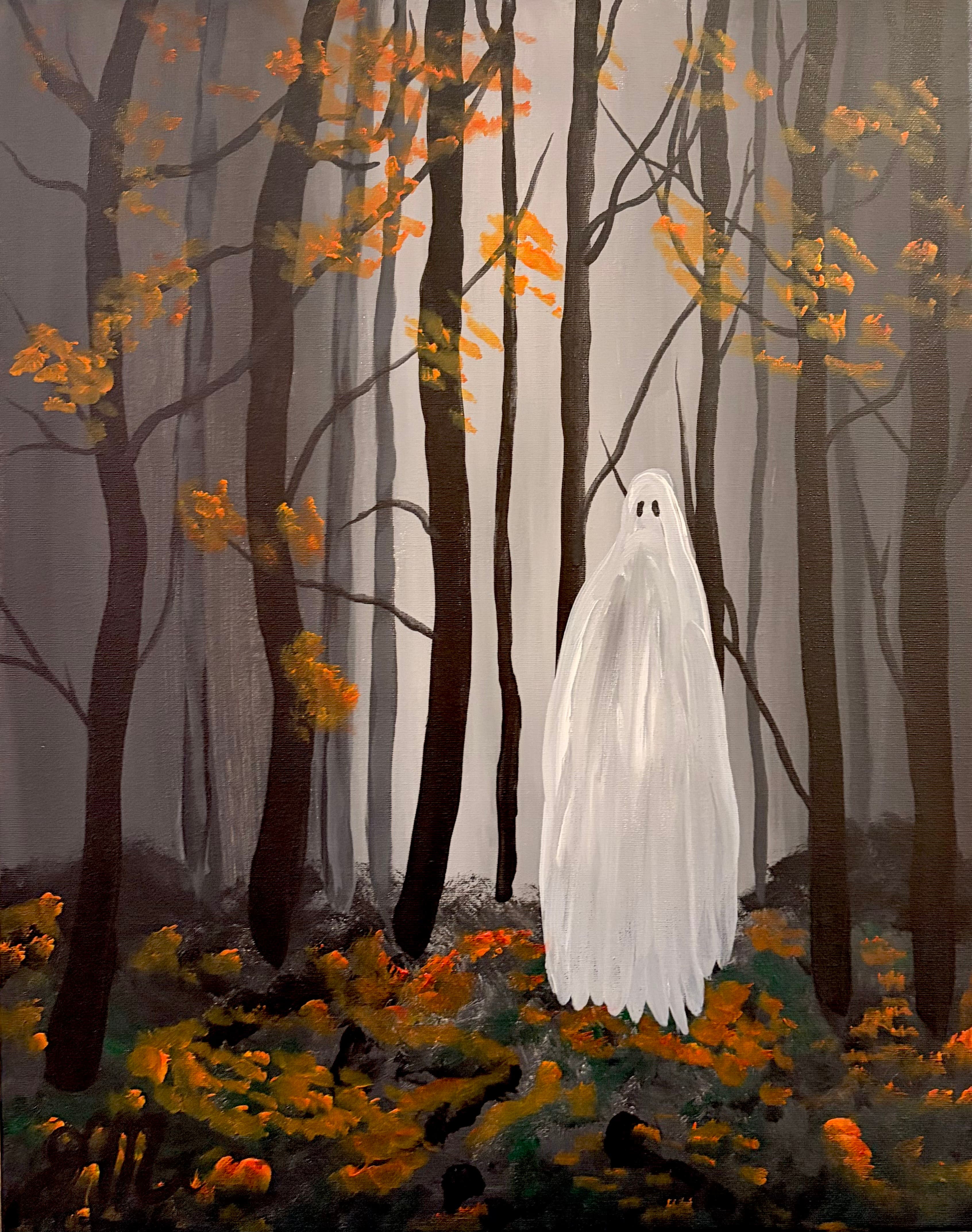 “Haunted Forest” Sip and Paint