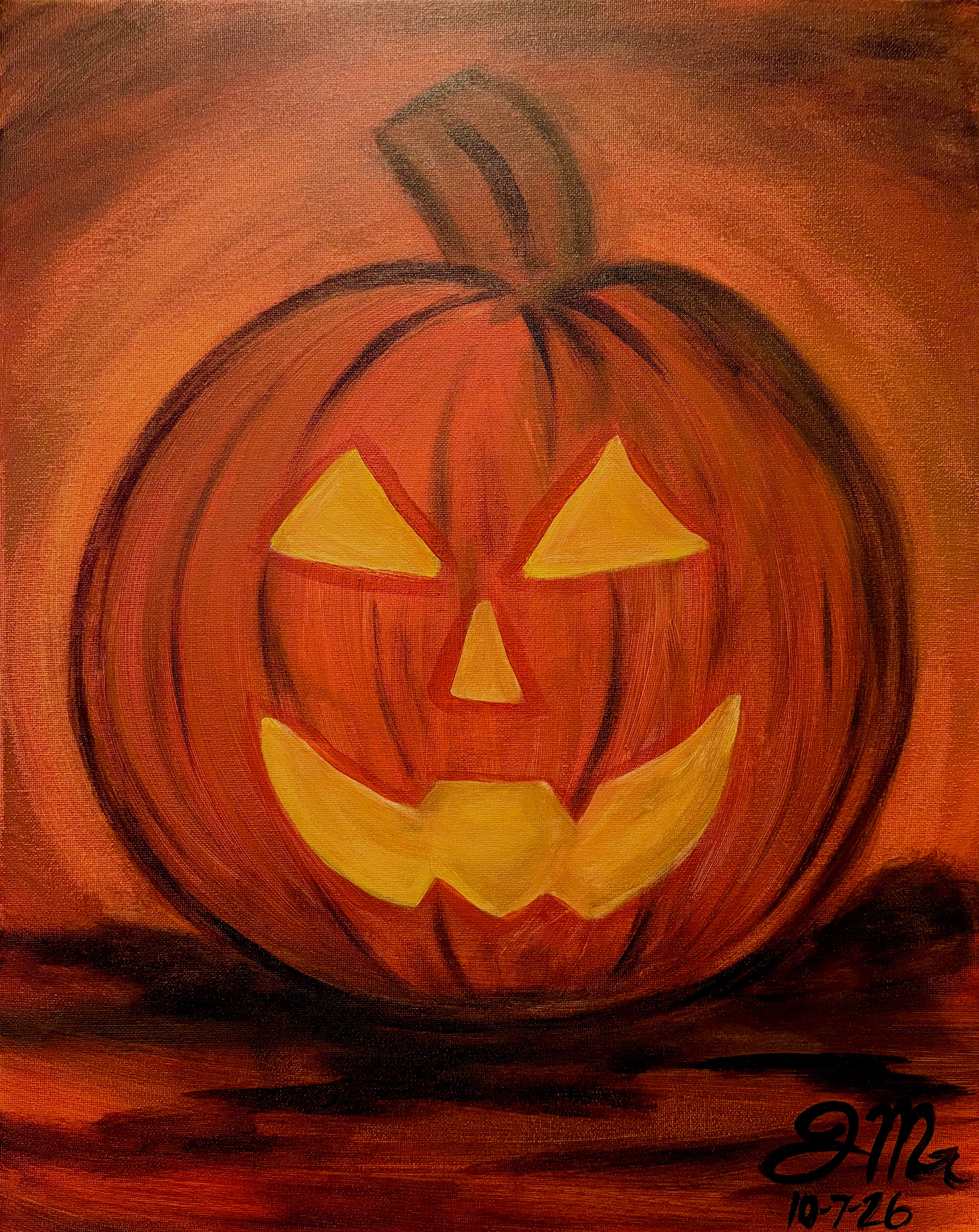 Halloween Night Sip and Paint 🎃