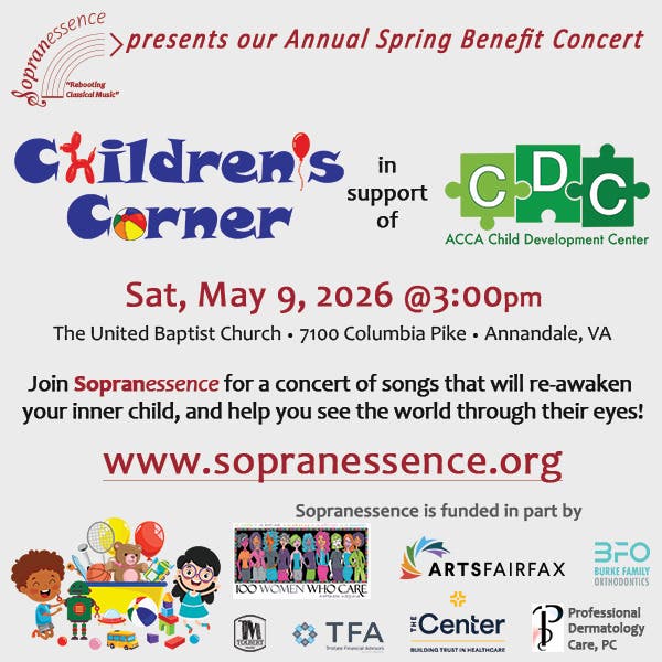 Children's Corner - a concert in support of ACCA Child Development Center