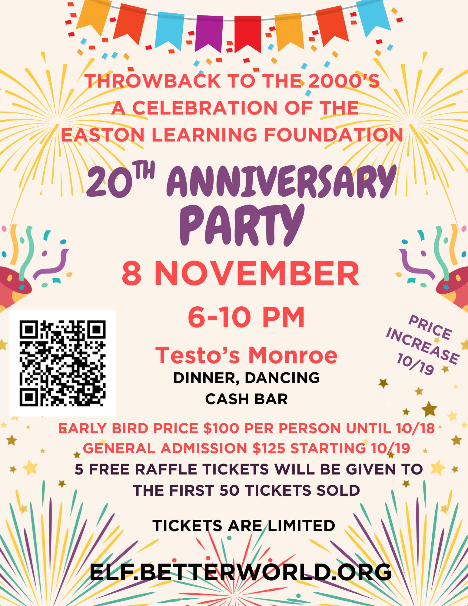 Easton Learning Foundation 20th Anniversary Party
