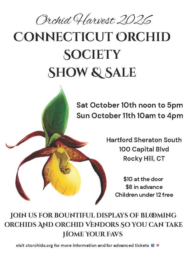 Connecticut Orchid Society Show & Sale "Orchid Harvest"