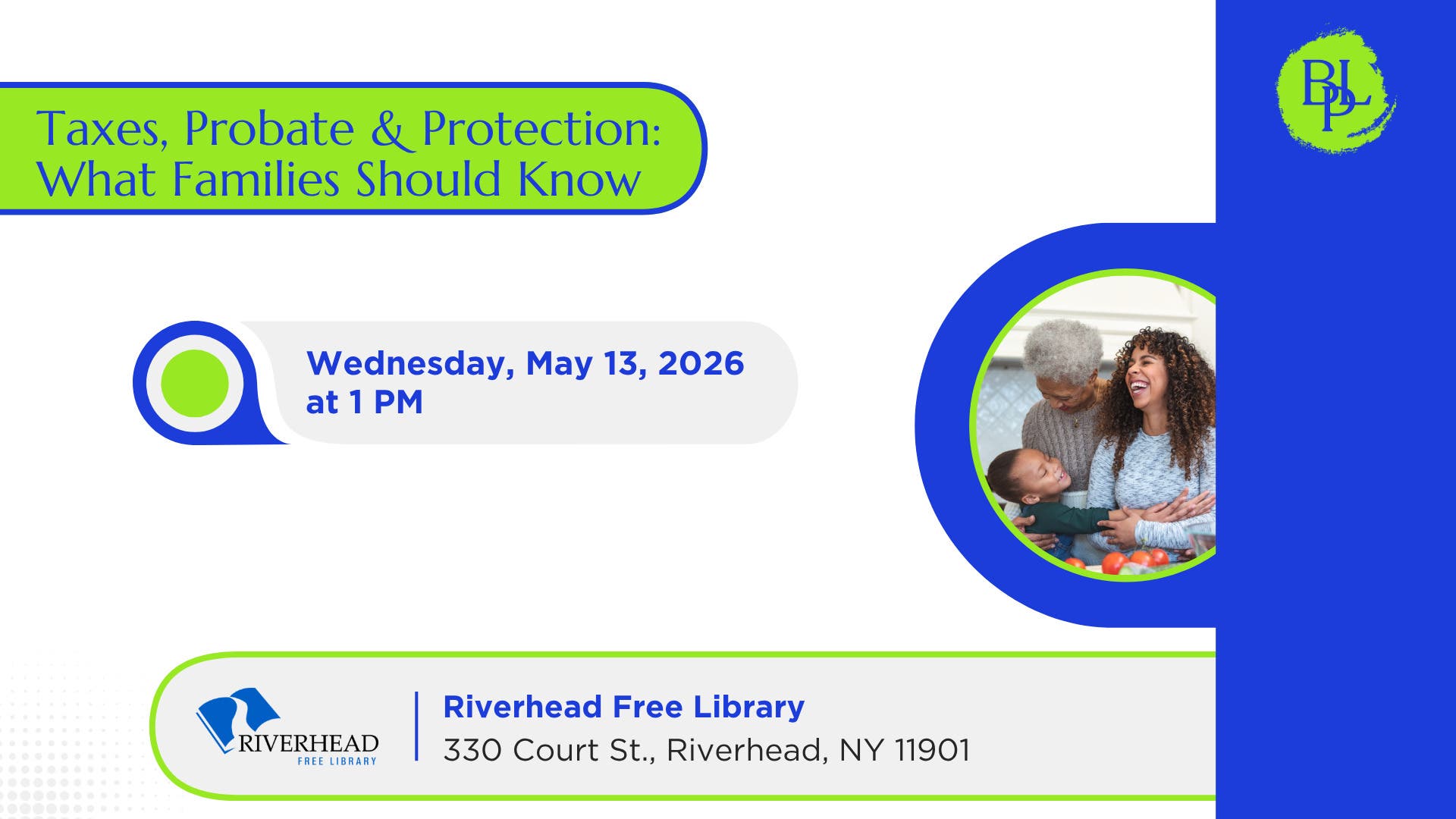 Taxes, Probate & Protection: What Families Should Know