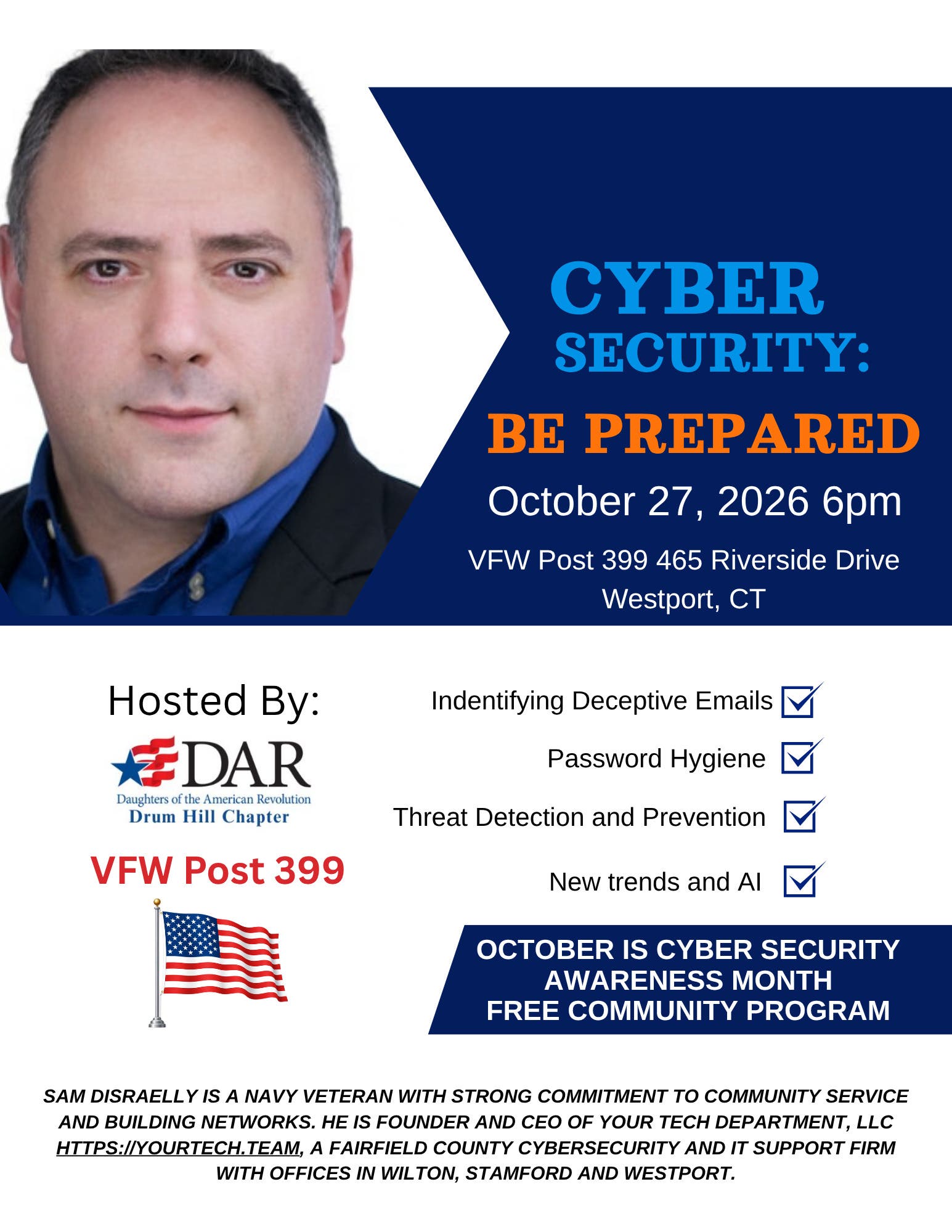 Cyber Security: Be Prepared