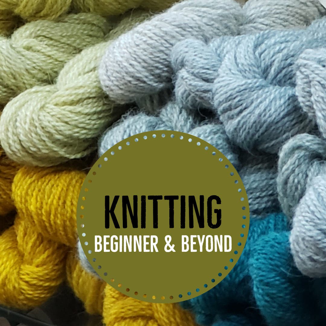 Beginner knitting