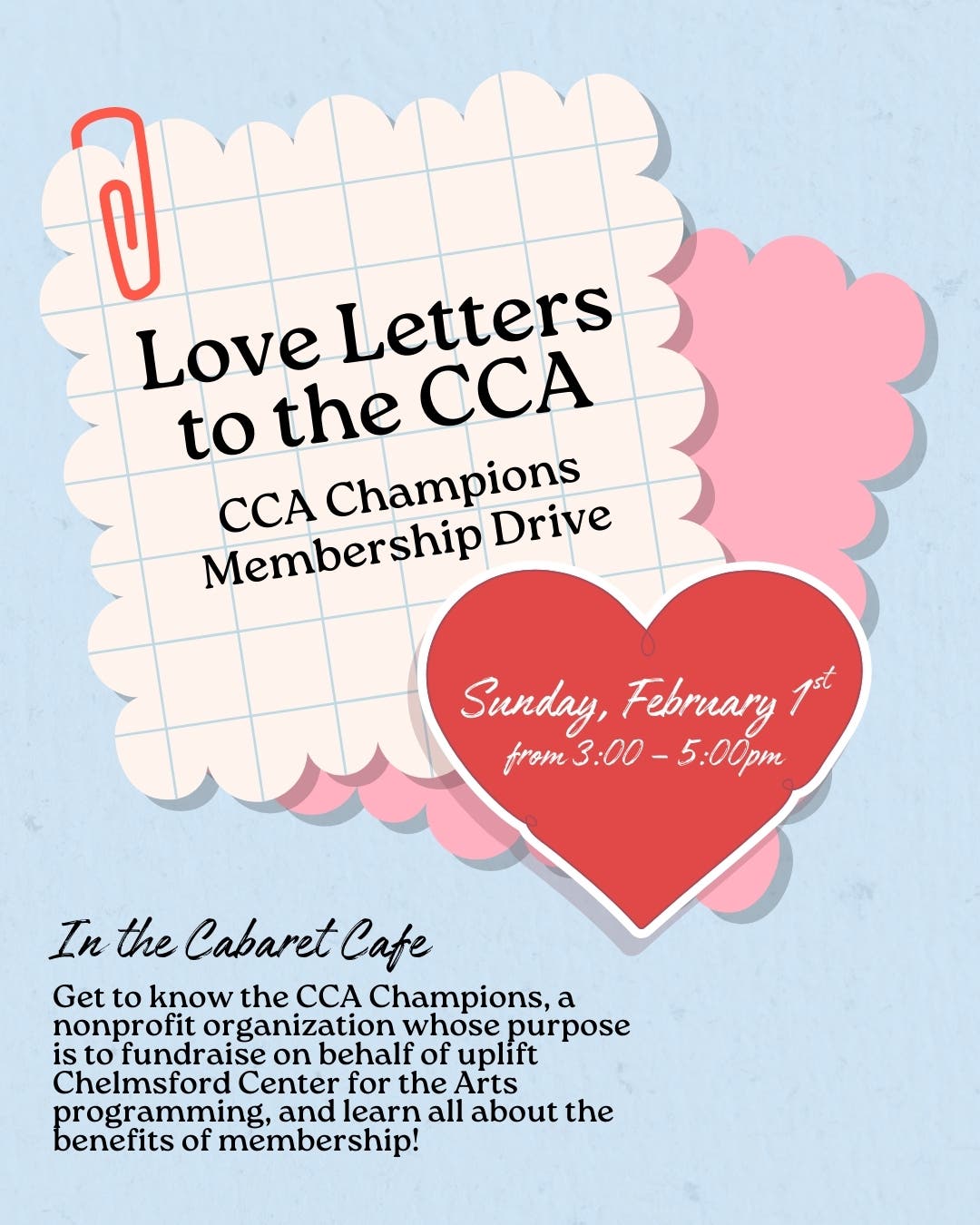 CCA Champions Membership Drive