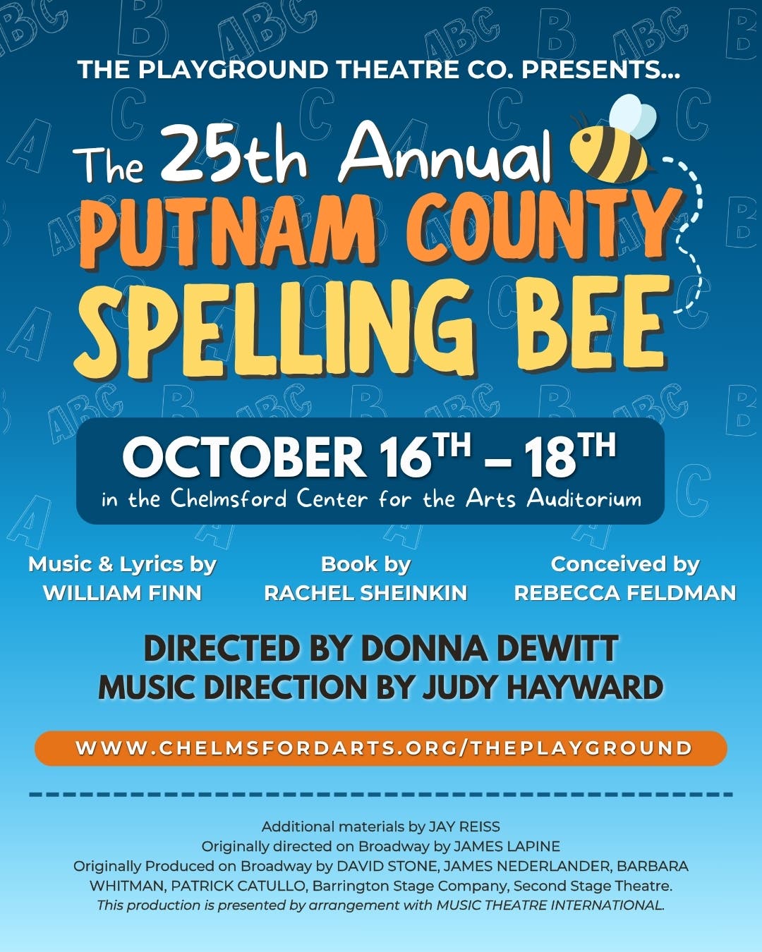 The 25th Annual Putnam County Spelling Bee