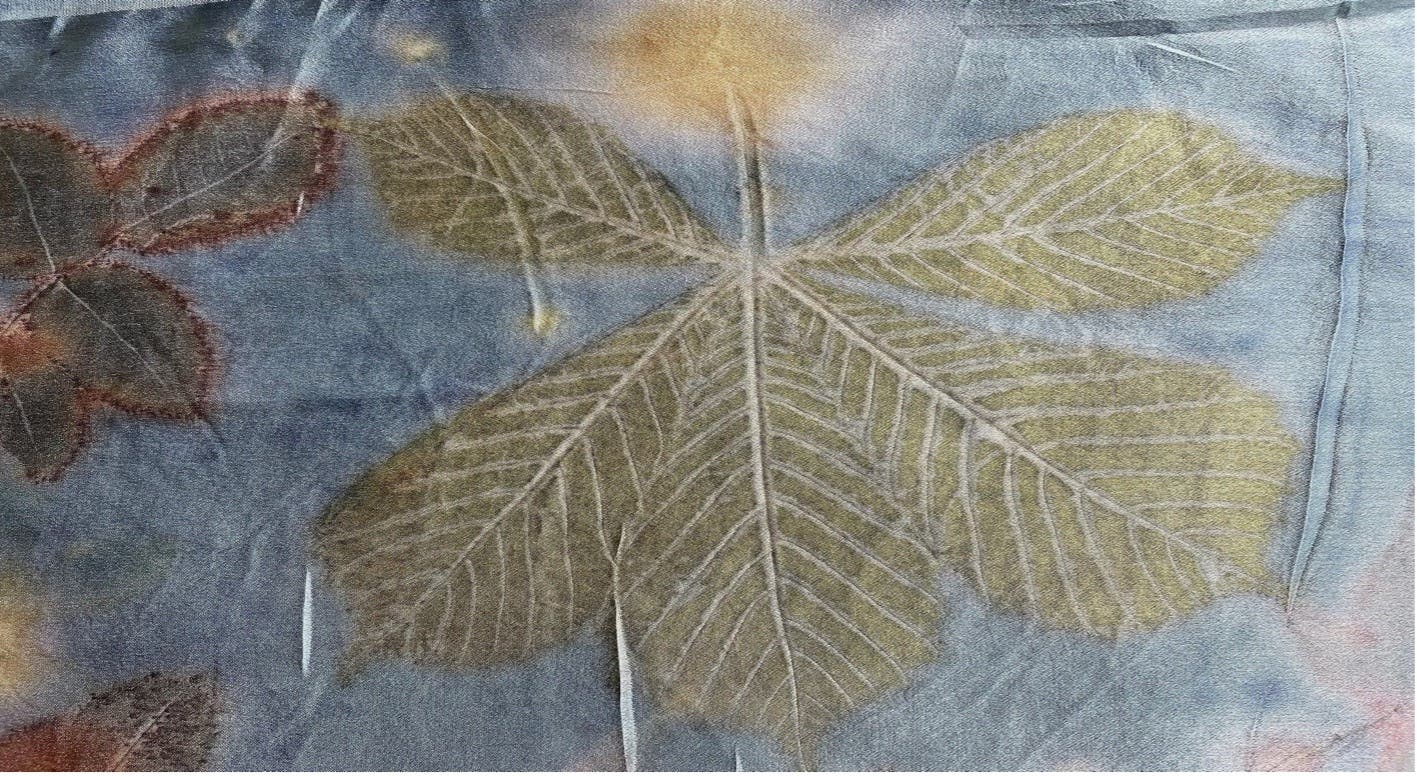 The Atelier Art School & Gallery presents Oksana Danziger’s “Eco Printing” workshop Thurs, Oct 15